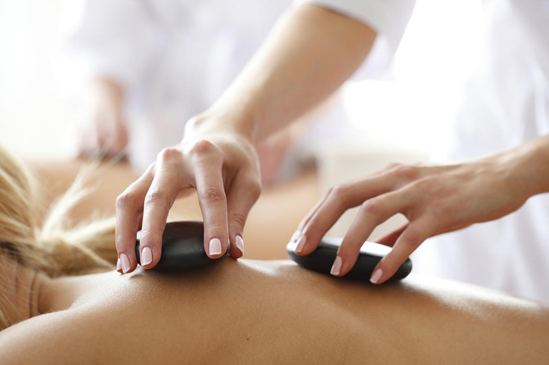 hollistic effect and power of hot stone massage