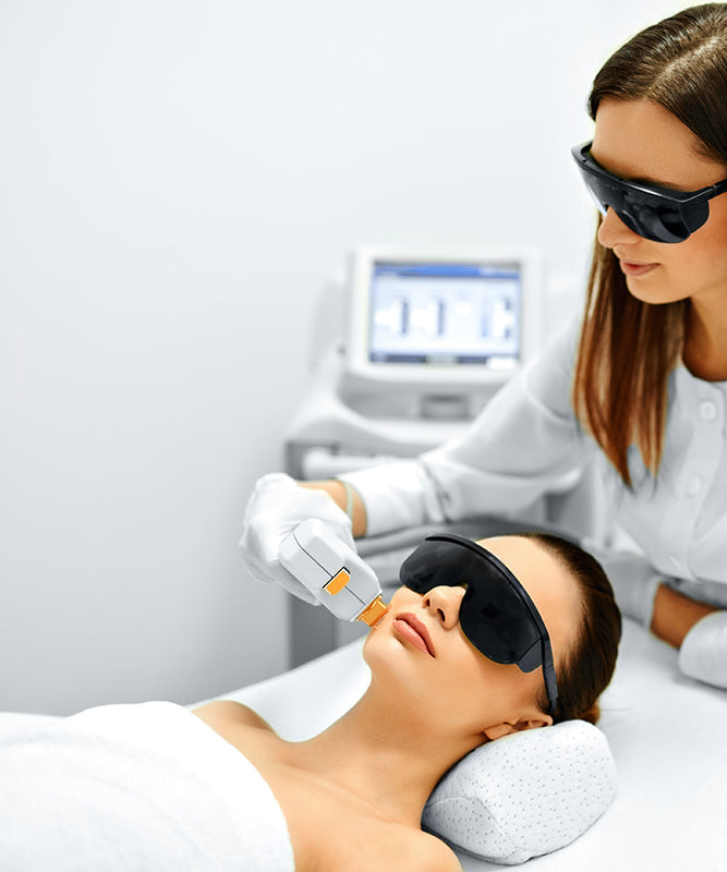 thread vein removal beauty treatment