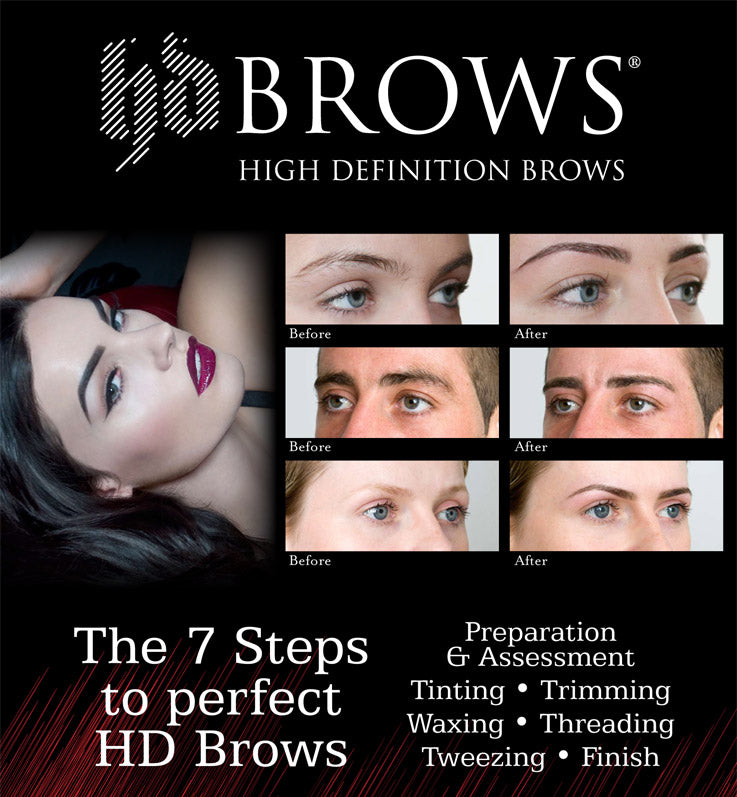 7 steps to perfect high definition brows